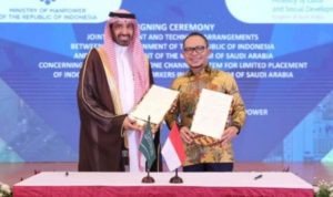 Arab Saudi Dan Indonesia Sepakati Sistem Satu Kanal Dalam Penempatan Pekerja Migran