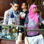 Calon Wakil Presiden Nomor Urut 2, Sandiaga Salahudin Uno Berkunjung Ke Batik Paoman Indramayu