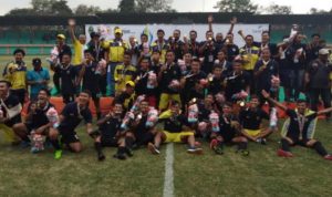 Tim Sepakbola Indramayu Raih Medali Emas