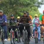 Pemkab dan Angkatan Muda Siliwangi Gowes Saba Desa