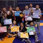 Kejuaraan Gulat Piala Gubernur 2018 Indramayu Juara Umum