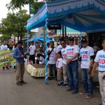 Ketua DPRD Haji Taufik Hidayat Membuka Karnaval Peringatan Hari Aids 2018 Di Indramayu