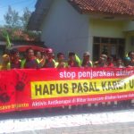 Petani Indramayu Tolak Kriminalisasi Terhadap Mohammad Trijanto Aktivis Petani