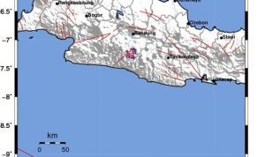 Gempa Bumi Kabupaten Bandung Tidak Berpotensi Tsunami