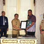 PT. Polytama Propindo menyalurkan  Rp.150.500.000,- Untuk Pengembangan Masjid Islamic Center Indramayu