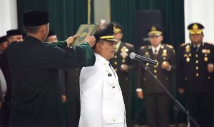 Drs H Supendi Resmi Menjabat Bupati Indramayu