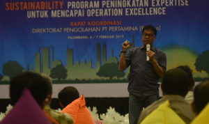 Direktur Pengolahan Pertamina Budi Santosa Syarif