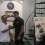 Nur Alim, Mantan Pemain Timnas Senior  Sambangi Sekretariat IWO Bekasi