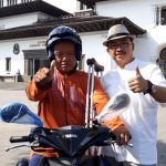 Guru Difabel Asal Indramayu Mendapatkan Bantuan Motor Roda Tiga