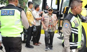 Bupati Supendi Bersama Forkopimda Pantau Jalur Mudik Pantura