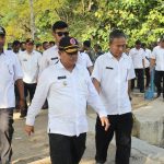 Bupati Supendi, Sidak Sungai Cipelang, Terkait Distribusi Air Bagi Petani