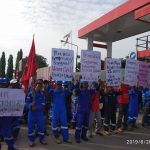 PT Pertamina TBBM Balongan Diskriminasi, Buruh Unjuk Rasa