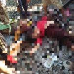 Kereta Api Jaya Baya Hantam Mini Bus, korbanpun Berjatuhan