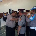 Polres Indramayu, Gelar Upacara Serah Terima Jabatan Kapolsek Jatibarang Serta Kapolsek Anjatan