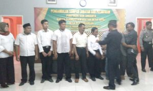 Camat Asep, lantik BPD desa Pekandangan Berujung Kecewa Warga