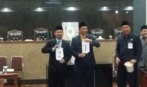 Taufik Terpilih Menjadi Wakil Bupati Secara Aklamasi