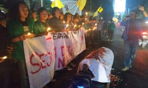 Aksi Renungan Komando: ‘Sejuta Duka Atas Matinya Nurani’