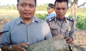 Penemuan Bangunan Kuno Candi Budha Di Desa Sambimaya.
