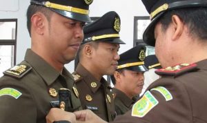 Pejabat Kejaksaan Indramayu Eselon V Di Lantik.