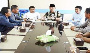 Pedagang SC Datangi Gedung Dewan. Guna Adukan Tentang Sistem Parkir.