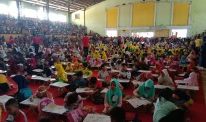 Gelar Lomba Menggambar Dan Mewarnai, Mendekatkan Alfamart Dengan Para Membernya.