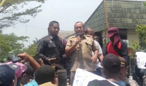 Ketum Gantara Kawal Aksi Unras Pedagang Pasar Daerah, Guna Tuntut Keadilan Pemda Indramayu