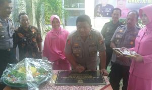 Kapolres Indramayu Resmikan Mako Polsek Kroya