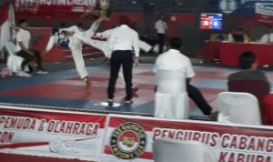 Achmad A'la Derajat Raih Emas Dalam Kejuaraan Taekwondo Gebyar Olahraga Pelajar SeJawa Barat