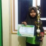 Riana Adhari Siswi MI Nurul Huda, Raih Juara 2 Bulutangkis Putri Dalam PORSADIN