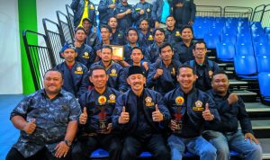 Camat Indra Mulyana Dan Kuwu Kadir Raih Karang Taruna Award Adhitya Karya Mahatva Yodha Tahun 2019.