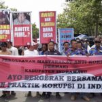 PERMAK Unjuk Rasa Tuntut Penuntasan Korupsi Indramayu