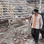 BPBD Indramayu Kirim Bantuan Korban Angin Puting Beliung