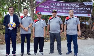 Meriahkan HUT Ke-62, Pertamina Gelar Turnament Voli