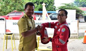 Pertamina Sosialisasikan Penanggulangan Kebakaran Kepada Warga Sekitar Wilayah Operasi