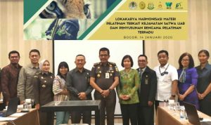 Badiklat Kejaksaan Perkuat Penegakan Hukum Perlindungan Satwa Liar