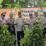 AKBP Suhermanto, Tanam Pohon Di Wilayah Hukum Polres Indramayu