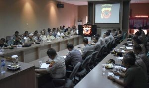 Kapolres Indramayu Koordinasi Kesiapsiagaan Bencana