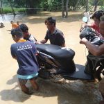 Sungai Cilalanang Meluap, 130 Rumah Terendam Banjir