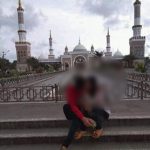 Sepasang Remaja Viral Dimedsos Cipokan, Diduga Di Area Masjid Islamic Center Indramayu