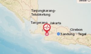 Gempabumi Tektonik M5,0 Mengguncang Sukabumi Tidak Berpotensi Tsunami
