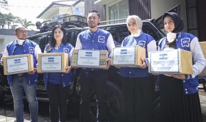 Partai Demokrat Sumbangkan Disinfektan, APD, Untuk Tenaga Medis di DKI Jakarta