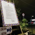 Polres Indramayu Cegah Covid-19 Dengan Pasang Baliho Maklumat