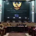 Rapat Konsultasi Pimpinan DPRD, AKD, Pimpinan Fraksi Kabupaten Indramayu Terkait Covid-19