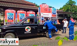 FSPPB Peduli Covid-19 Bagikan Fasilitas Cuci Tangan Portable Disejumlah Fasilitas Umum Di Indramayu