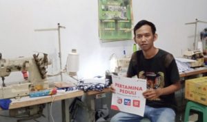 Pertamina Berdayakan Penjahit Lokal Indramayu Penuhi Wajib Masker