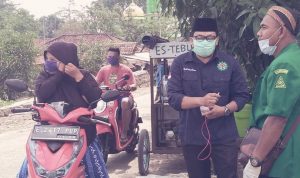 HSE Indonesia Regional Indramayu Bagikan APD Dan Sosialisasikan Bahaya Covid-19 Kepada masyarakat