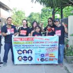 Management Artis ESTELU WEST JAVA Bagikan 1000 Masker