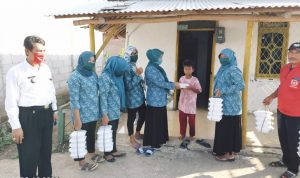 Di Masa PSBB Desa Wanantara Dirikan Dapur Umum