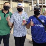 Komunitas KOFAYU Bagikan APD Di Pasar Bangkir
