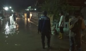 Akibat Kurang Tingginya Break Water, Ratusan Rumah di Desa Limbangan Terendam Banjir Rob.